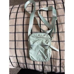 Jordan crossbody bag mint green. GUC